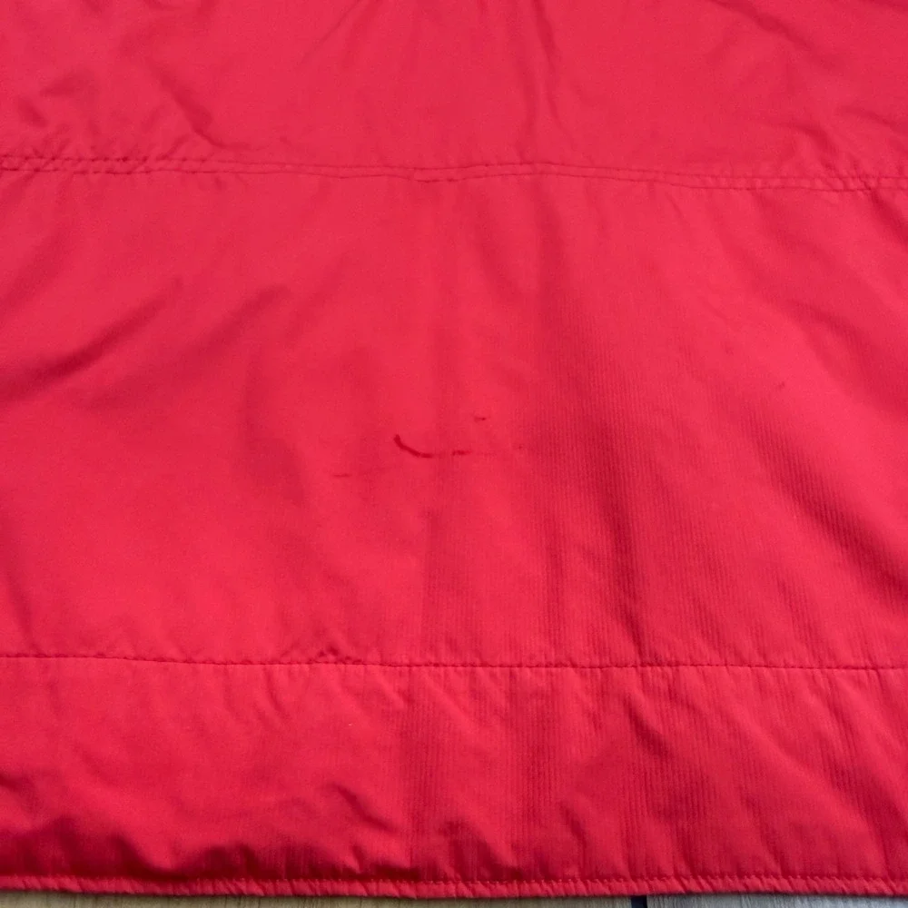 Nike Team Ohio State Buckeyes Pullover Windbreaker Red Grey XL Nike FIT STORM